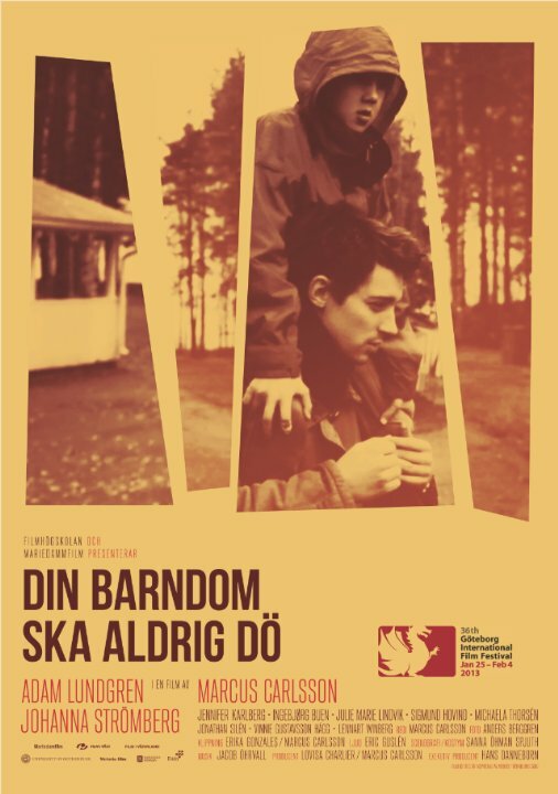 Din barndom ska aldrig dö (2013) постер